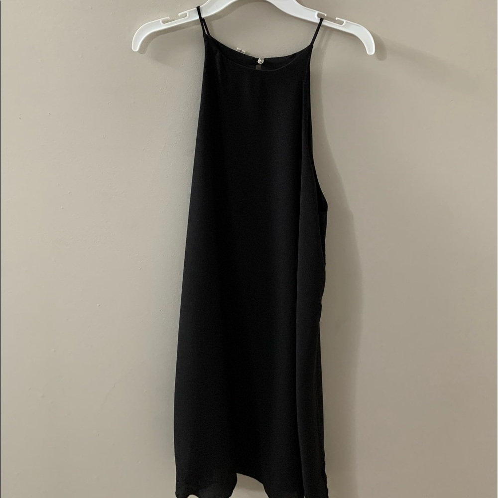 Black Halter Dress